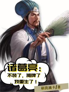 诸葛亮重生,一切尽在掌握!